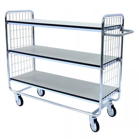 Trolley, ESD, 3 shelves,  800x460mm