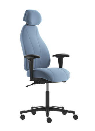 Chair, MALM 6000, ESD, high back w neckrest, DUX