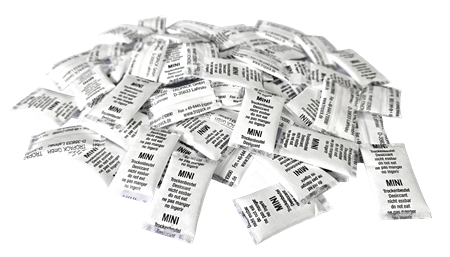 Mini Desiccant bag 1g SilicaGel 1000pcs