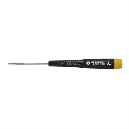 ESD screwdriver slot blade 1.5x0.25x40mm