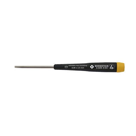 ESD screwdriver slot blade 2.5x0.4x50mm