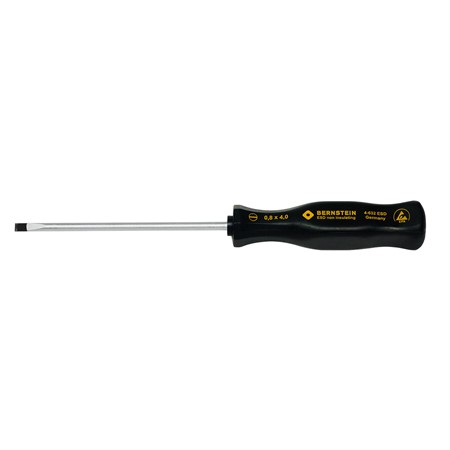 ESD screwdriver slot blade 4.0x0.8x100mm