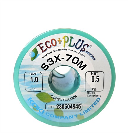 S3X-70M, 1,0mm BLYFRI 500gr