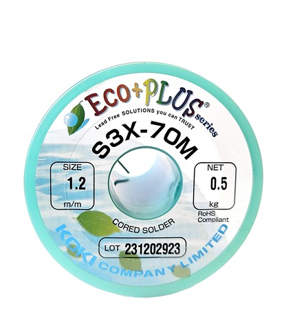 S3X-70M, 1,2mm 500gr