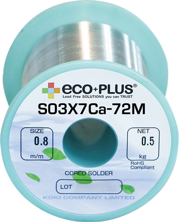 S03X7Ca-72M 0,8mm 500g