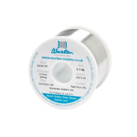Soldering wire AUTOSOL RA 2%, 0,7mm x 0,5kg 60/40