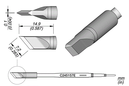 Cartridge Knife 7.2 S1 EL