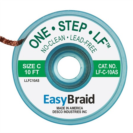 Desoldering Braid LF C, 1,9mmx3m GREEN 25/pack (LEADFREE)