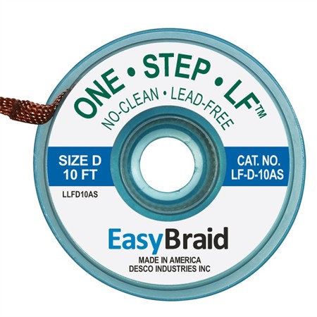 Desoldering Braid LF D, 2,54mmx3m BLUE 25/pack (LEADFREE)