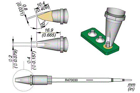 Cart. Pin-Connector Ø 2