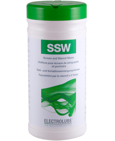 Screen &amp; Stencil ELECCLEA Wipes (100 Tub) 1