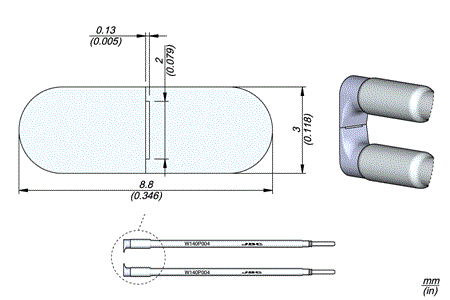 Slot Cartridge 38 AWG 2 x 0.13