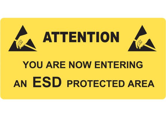 ESD signage